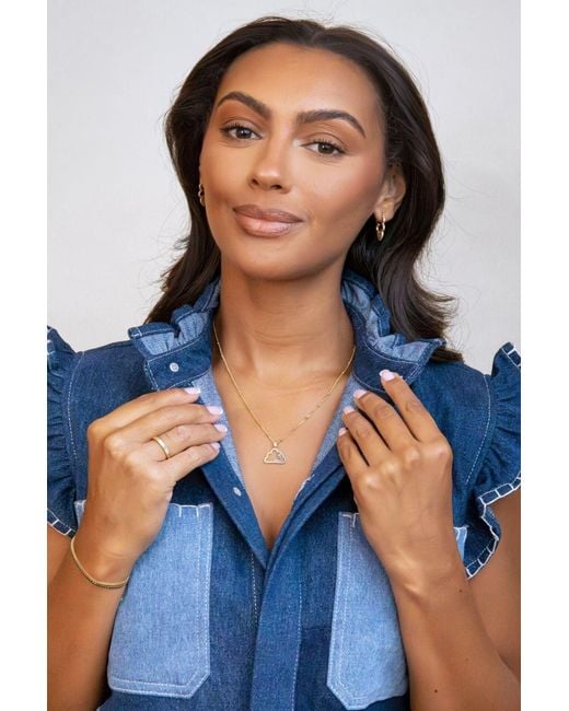 Claire Hill Designs Metallic Sparkly Cloud Hoop Earrings