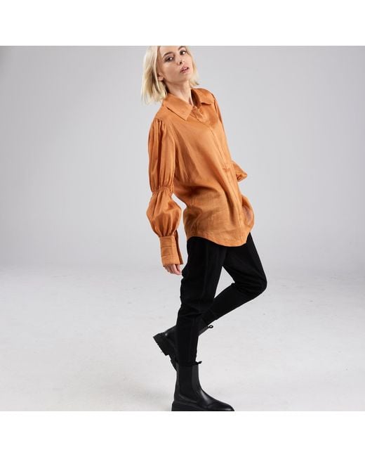Dref Orange Mira Shirt