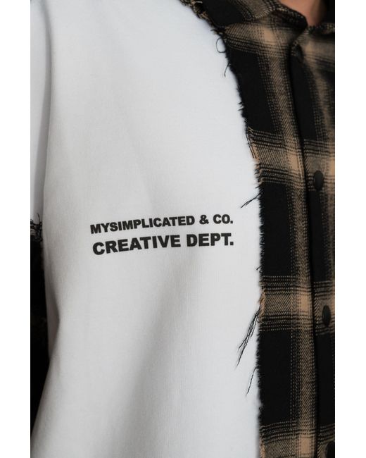 mysimplicated Black Atelier Division Overshirt for men