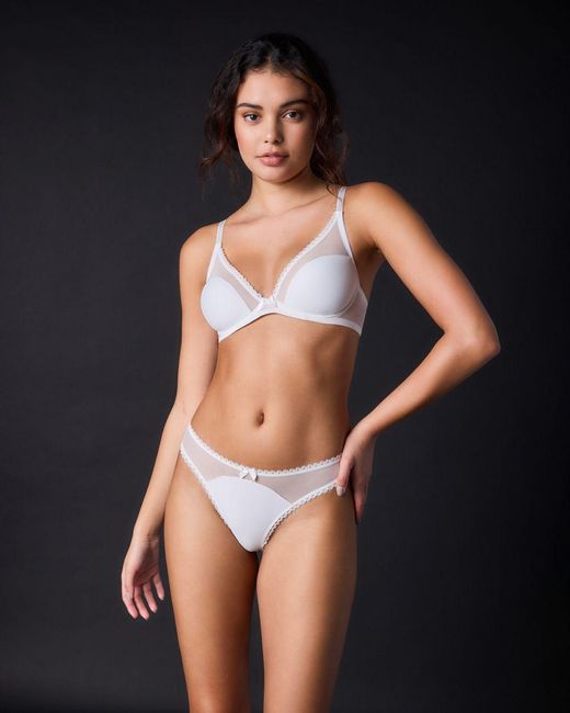 Journelle White Victoire Bikini Alabaster