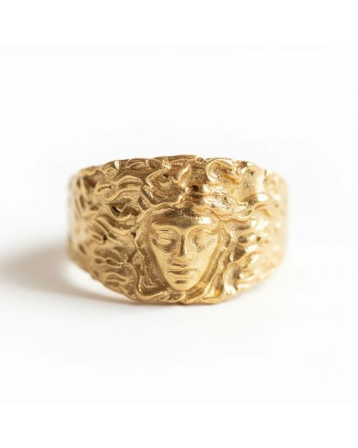 By Virgo Metallic Medora Ring