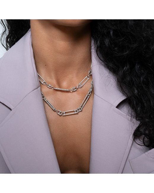 Zoe & Morgan Metallic Prana Chain 40Cm