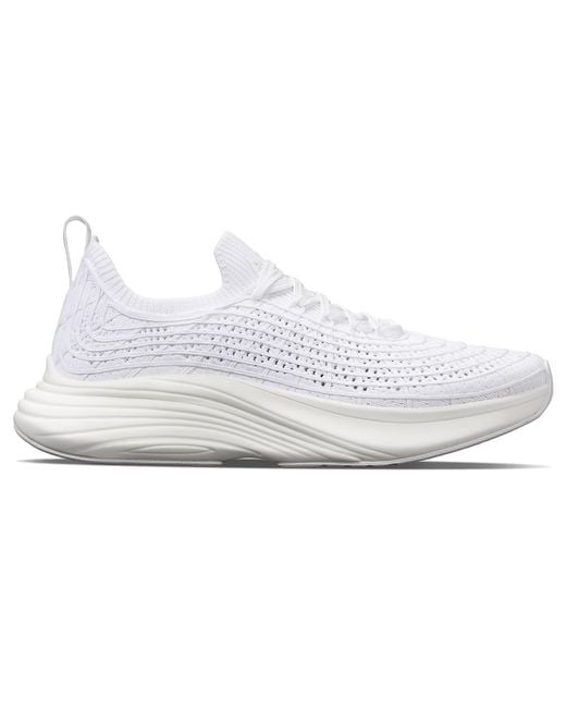 Athletic Propulsion Labs White Techloom Zipline