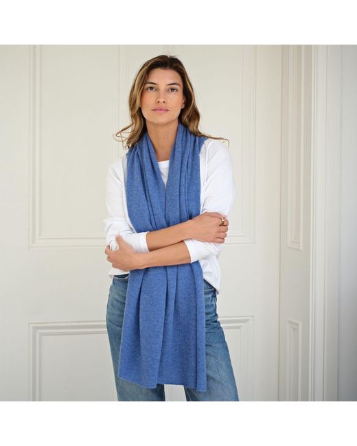 Cove Blue Lucy Jean Multi Way Cashmere Wrap