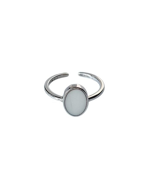 Fi Collection Metallic Sterling Agate Ring
