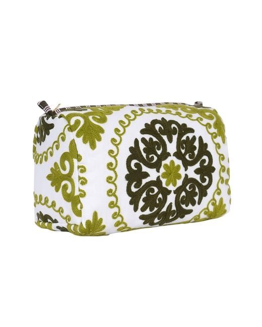Conscious Yoga Collective Green The Suzani Travel Set