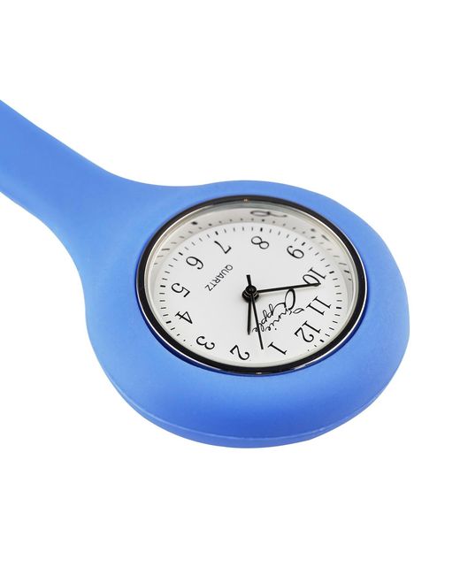Bermuda Watch Company Blue Annie Apple Silicon Nurse Fob Watch With 7 Straps