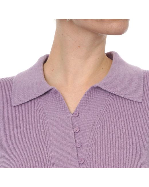 MARGOT VII Purple Cashmere Jumper