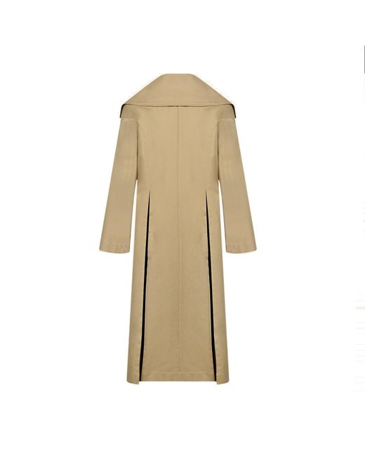 Merlenne Natural Neutrals Pleated Trench Coat
