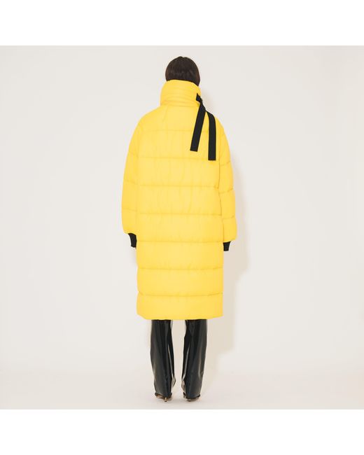 SVETA Milano Yellow Oregon Long Down Jacket