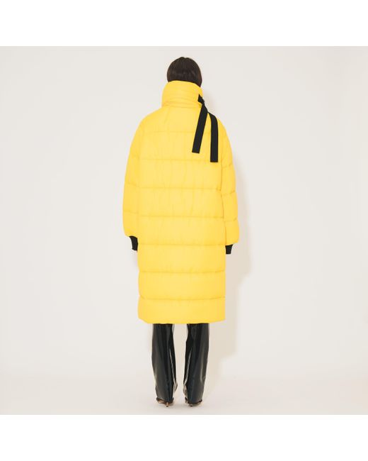 SVETA Milano Yellow Oregon Long Down Jacket