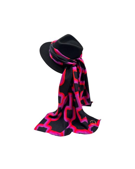 Julia Clancey Multicolor Jewel Fifi Scarf Fedora