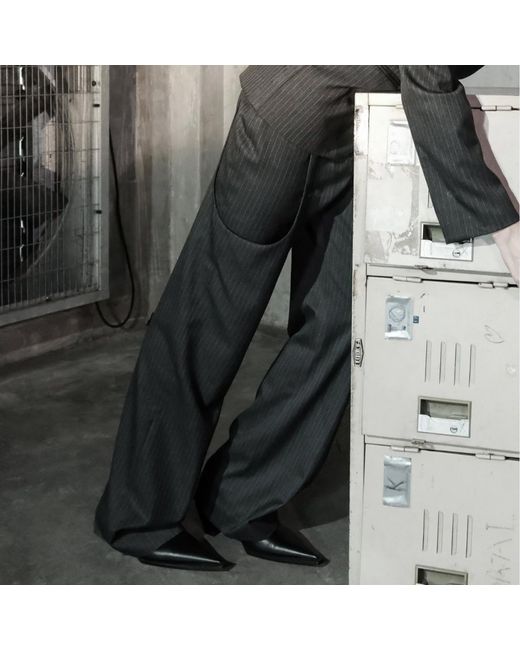 Salteye Studio Gray Garter Pants