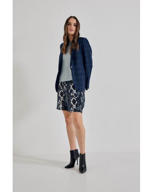 Lindsay Nicholas New York Blue Freya Short