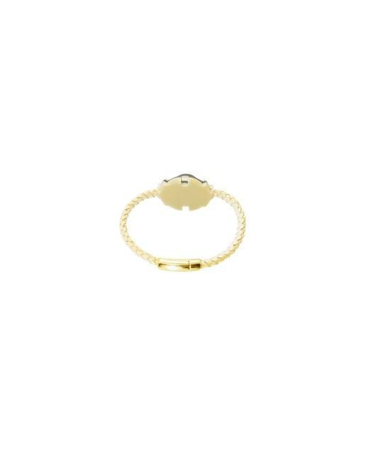 Gissa Bicalho Metallic Acrylic Handmade Bracelet Oca Kahki