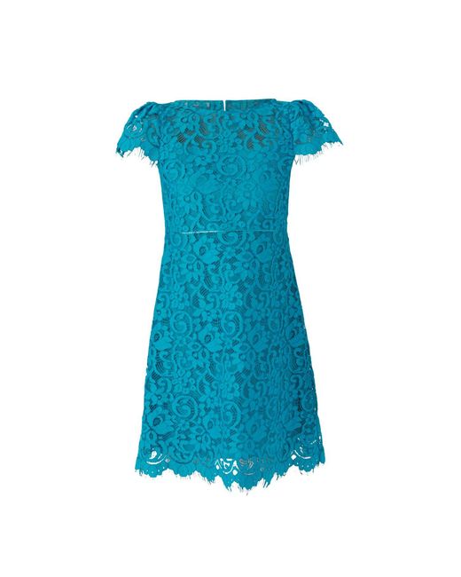 SACHA DRAKE Blue Lucinda Shift Dress