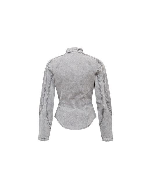 Cótier Denim Gray Muse Jacket