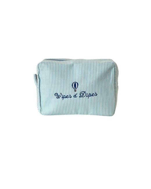 Lilly Loves Blue Wipes And Dipes Baby Pouch