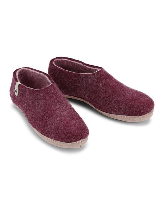 Egos Purple Bordeaux Classic Shoe