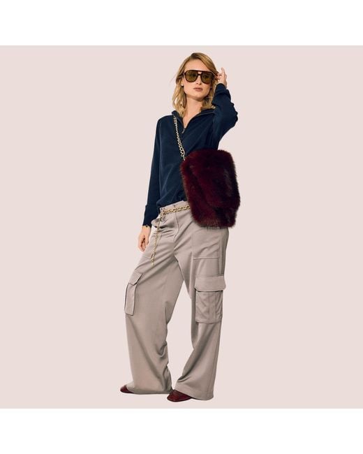 Lindsay Nicholas New York Gray Bleecker Street Pant