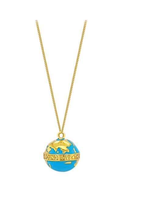 True Rocks Metallic 18K Plated & Enamel Mini Pill Pendant for men