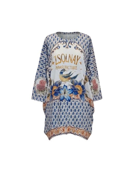 GLAM ON YOU Blue Zsolnay T-Shirt