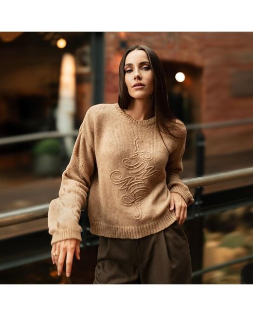 Mandragora Natural Neutrals Wool And Baby Alpaca Sweater