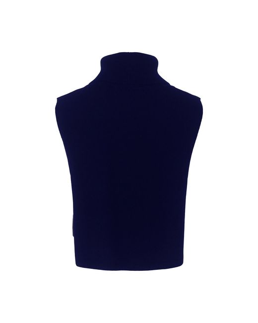 tirillm Blue Helene Cashmere Bib