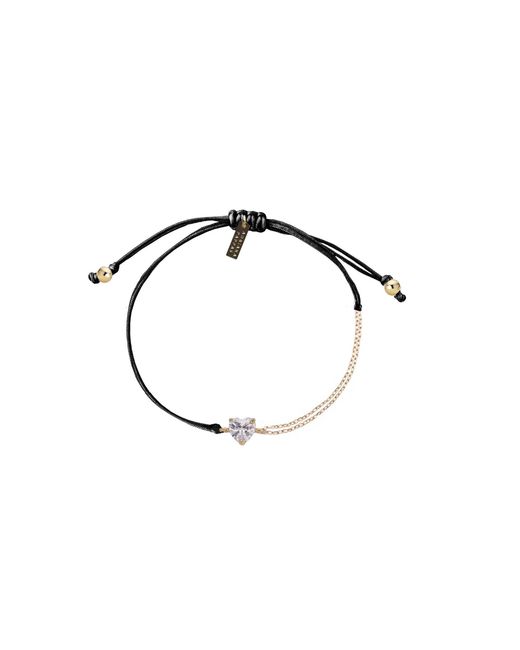 Adriana Pappas Designs Yellow Dainty Cz Heart Bracelet