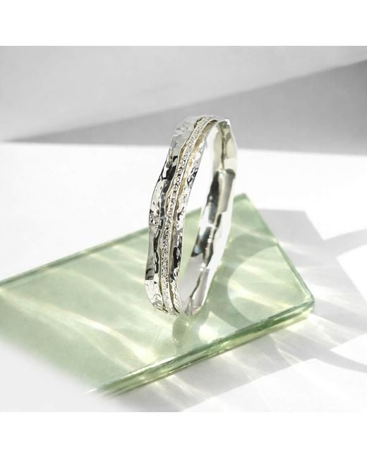 Charlotte's Web Jewellery Metallic Aura Zen Spinning Bangle