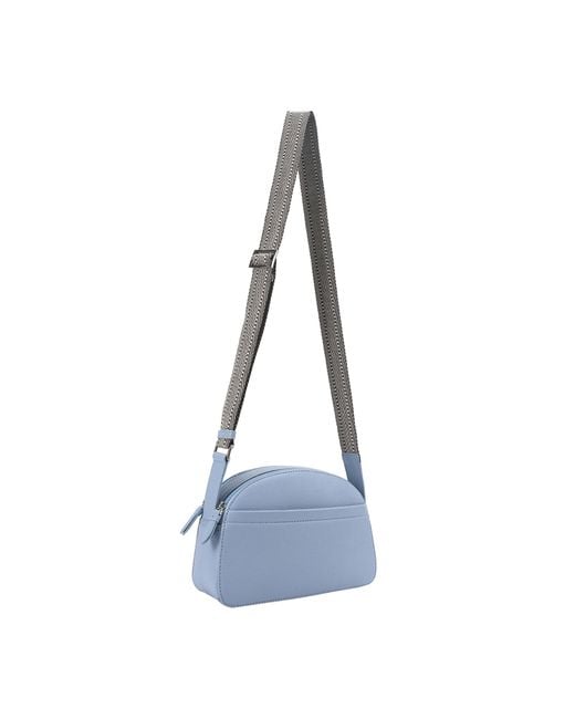 Lloyd Baker Blue Lucille Leather Crossbody Bag