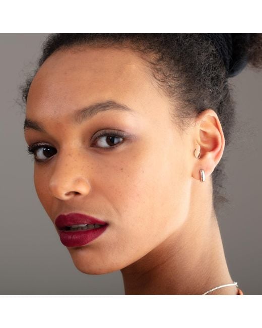 Scream Pretty Metallic Chunky Huggie Earrings