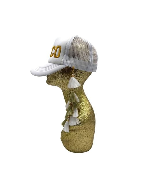 Julia Clancey Metallic Disco Luxe Chacha Trucker Cap