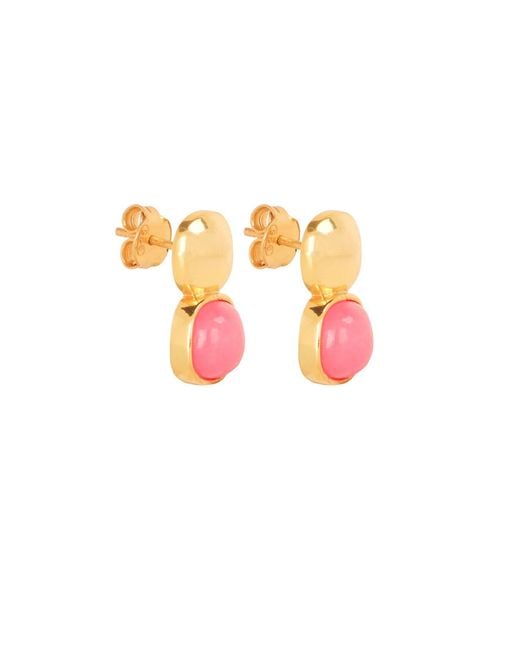 Lila Rasa Pink Glossy & Blushing Stud