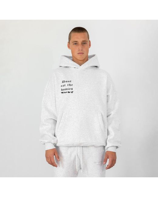 Dont Eat the Homies White Og Hoodie