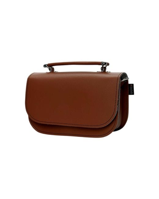 Zatchels Brown Aura Handmade Leather Bag