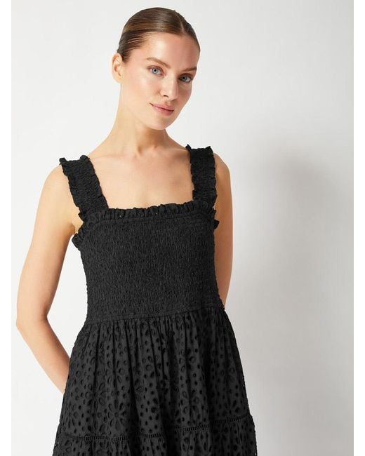 Change of Scenery Blue Neutrals Kristen Cotton Lace Maxi Dress