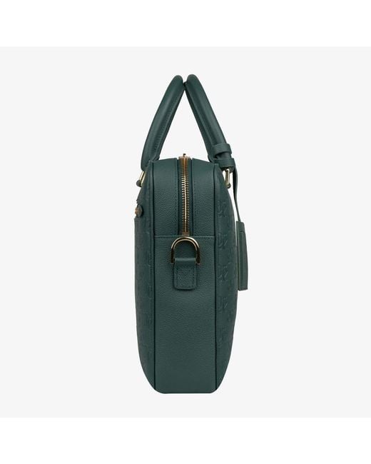 PLACE OF ELMS Green Bonsai Gentlemen Monolink Briefcase for men
