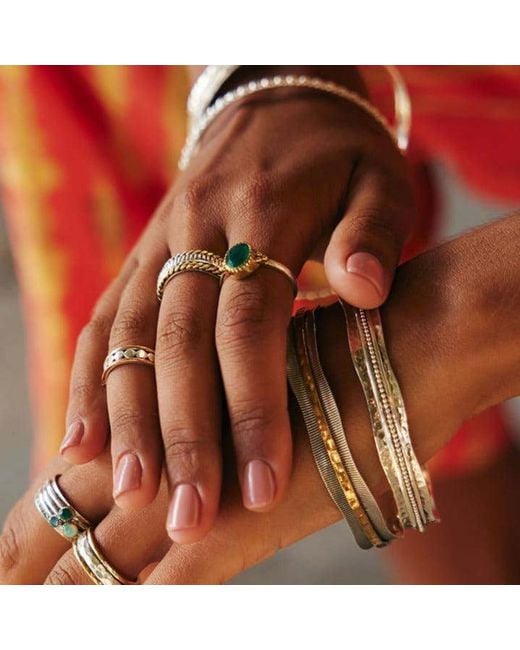 Charlotte's Web Jewellery Green Sundar Ring