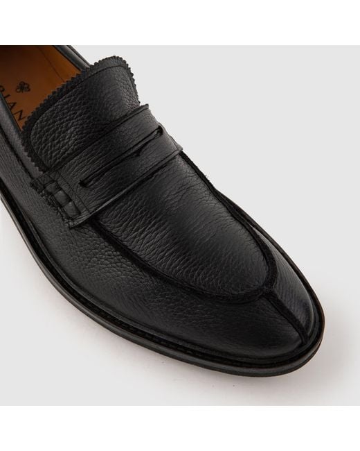 Mariano Shoes Black Restelo Loafer for men