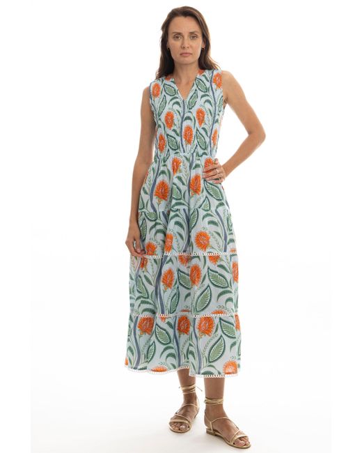 Bindu White Nadia Dress