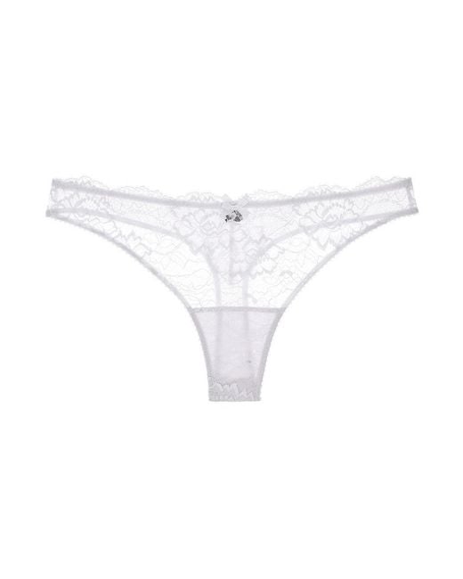 Journelle White Isabel Thong Blanc