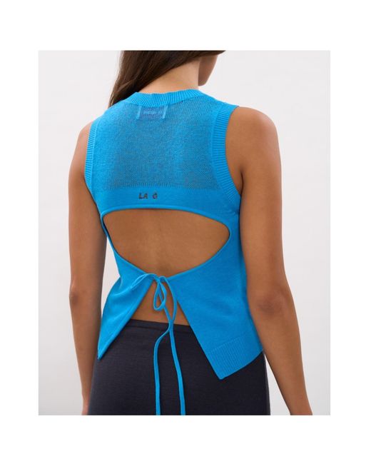 La Granni Blue La G Top