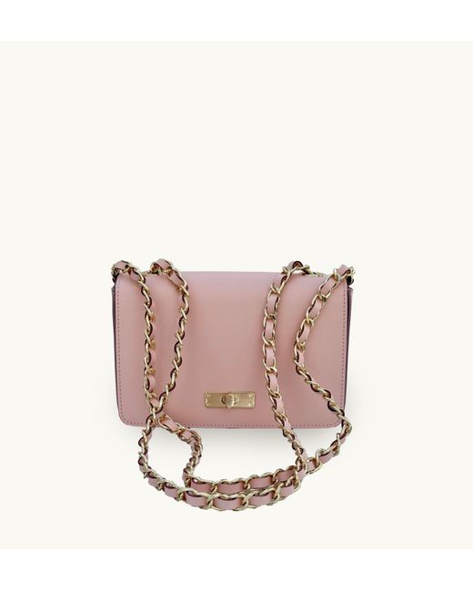 Apatchy London Pink The Grace Leather Bag