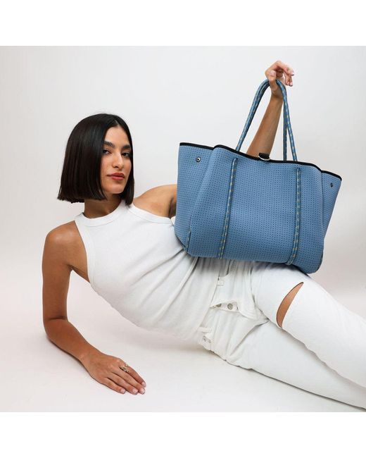Pop Ups Brand Blue Everyday Tote Stormy