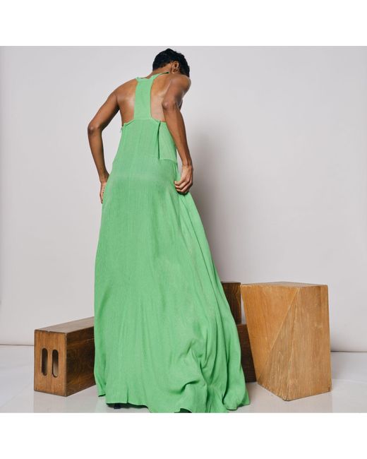 KAHINDO Green Cape Verde Maxi Dress