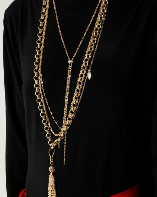 Alexie of Athens Metallic Bianca Slide Chain