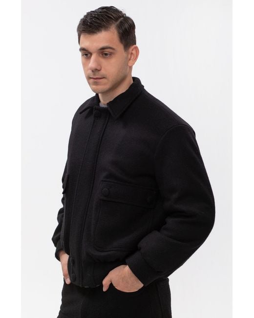 Maison Bogomil Black Blouson Jacket for men