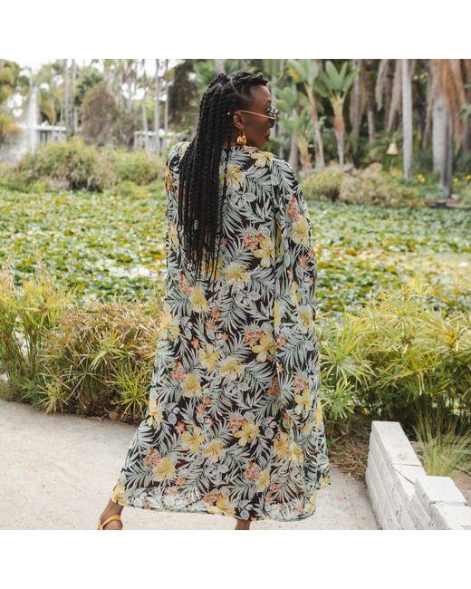 Jennafer Grace Metallic Serenity Patina Kimono