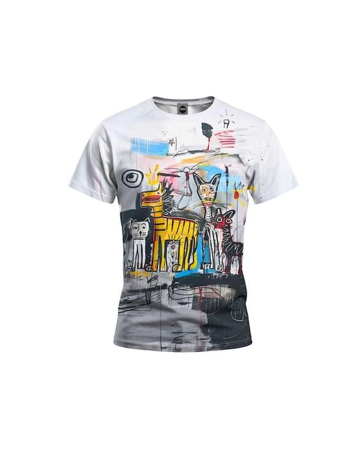 Aloha From Deer Blue Neutrals Wild Instinct T-Shirt